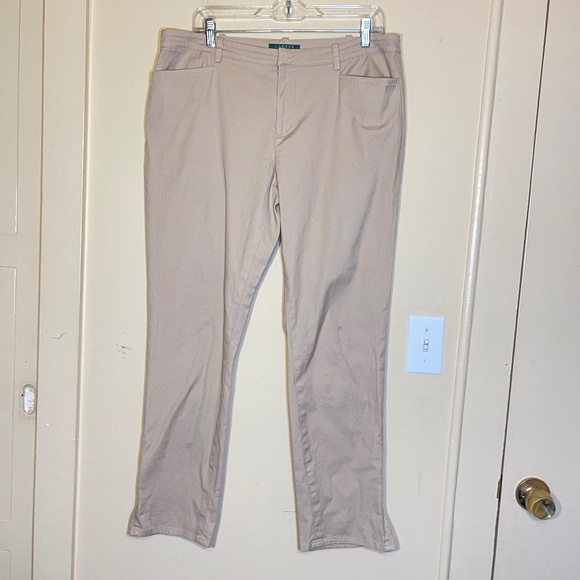 Ralph Lauren Tan Women's Pants - Picture 1 of 10